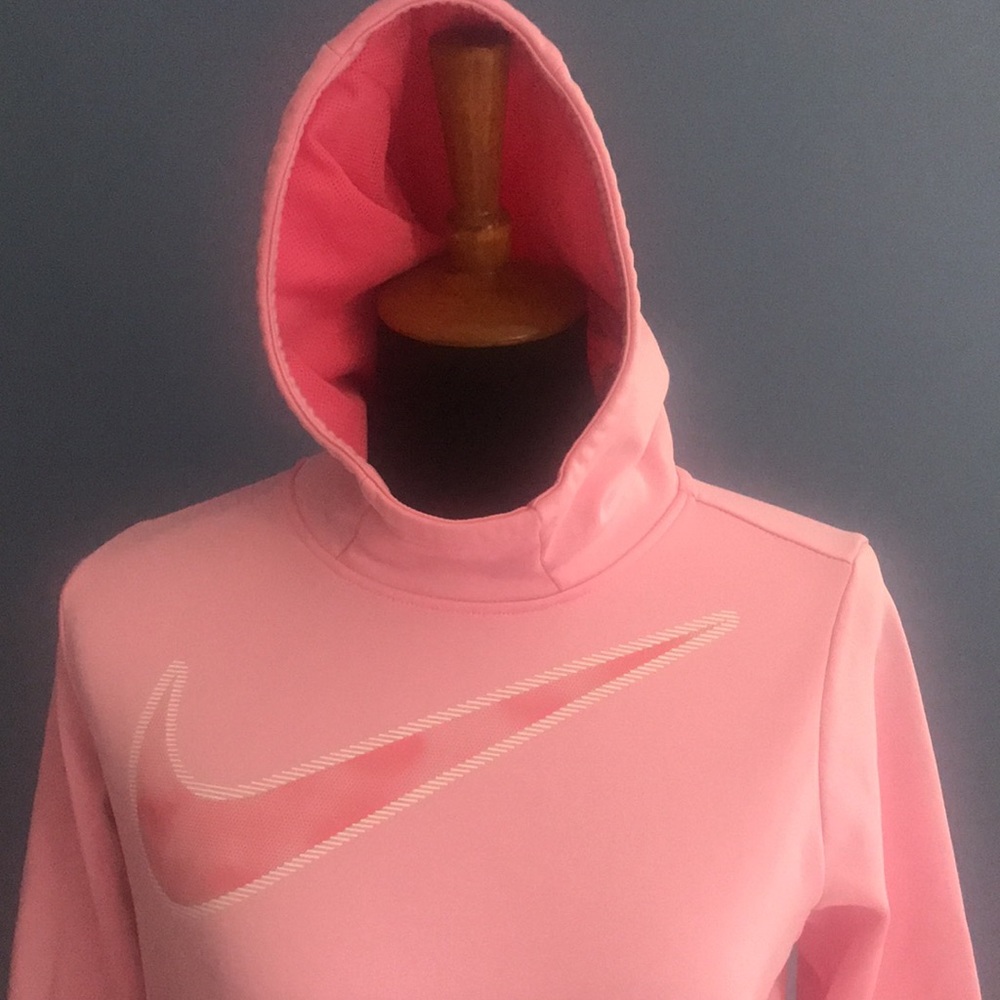 Pink Nike hooded sweatshirt youth size XL - Picture 2 of 6
